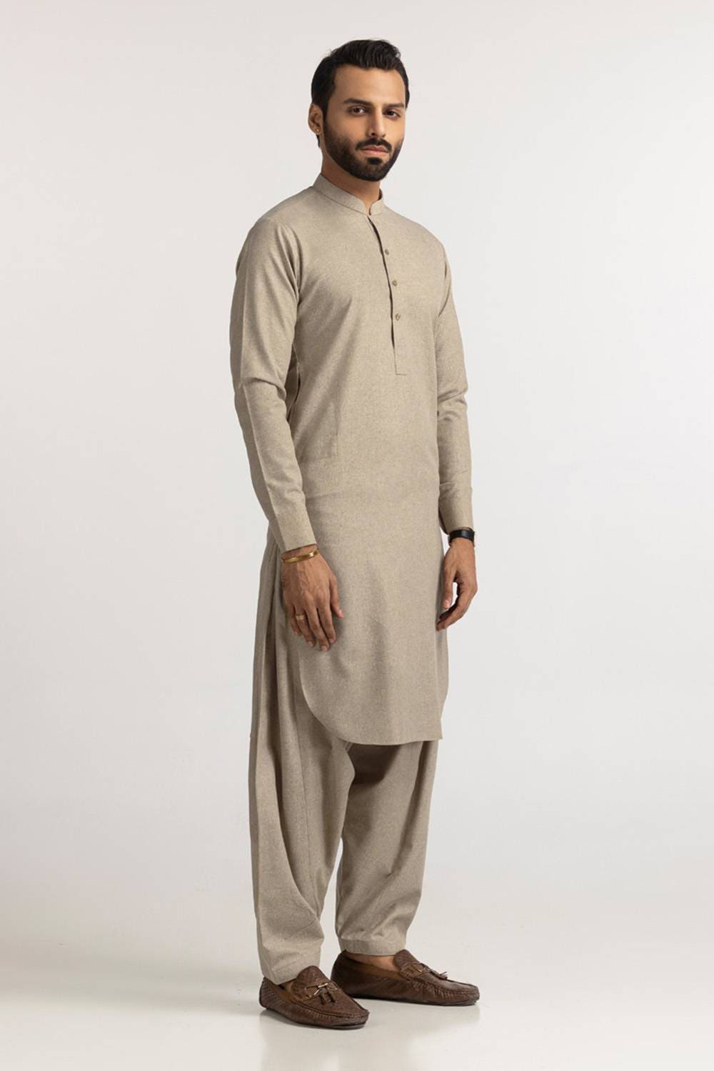 Vision Figo Unstitched Fabric Blended