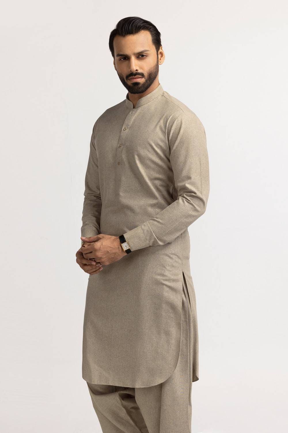Vision Figo Unstitched Fabric Blended