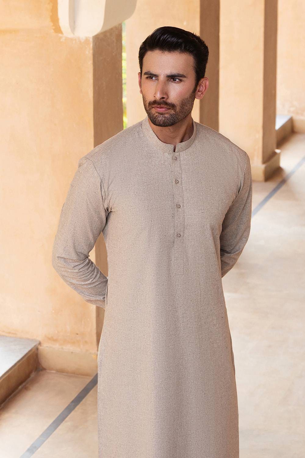 Vision Figo Unstitched Fabric Blended