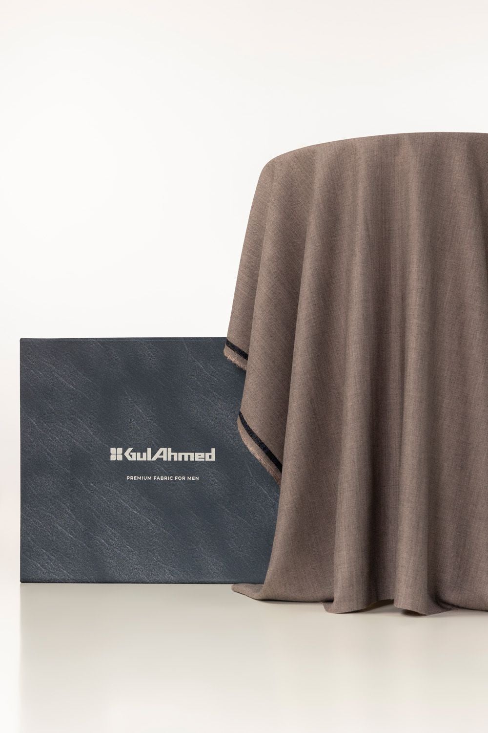 Vision Mirzam Unstitched Fabric Blended with Gift Box