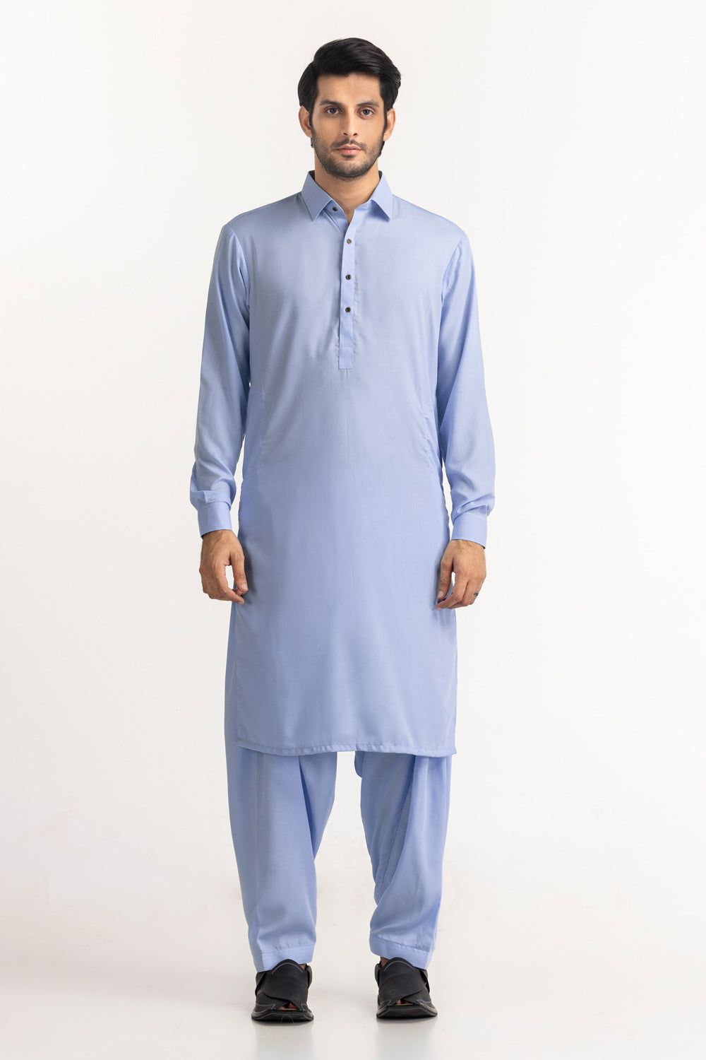 Vision Zarvek Unstitched Fabric Blended