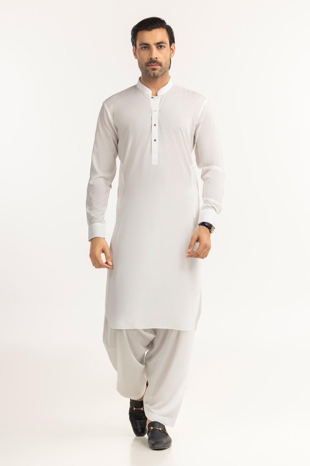 Vision Menric Unstitched Fabric Blended