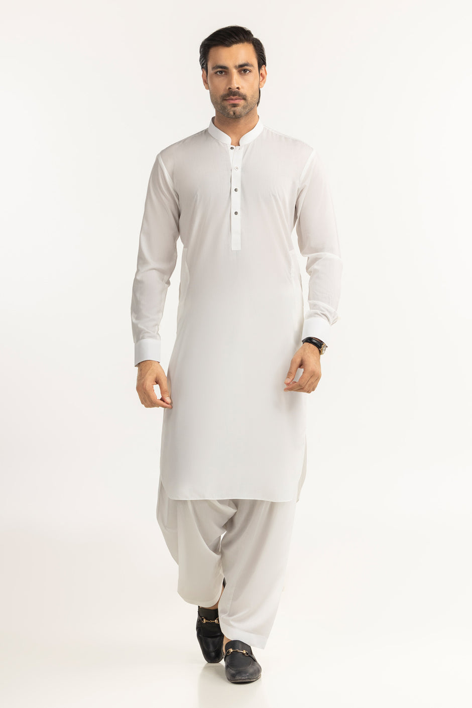 Vision Menric Unstitched Fabric Blended