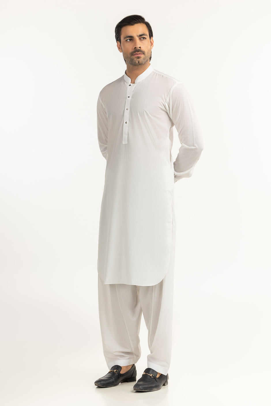 Vision Menric Unstitched Fabric Blended