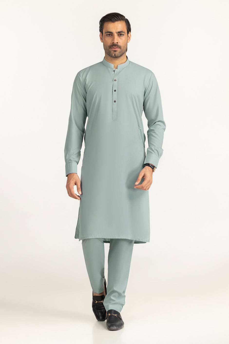 Vision Menric Unstitched Fabric Blended