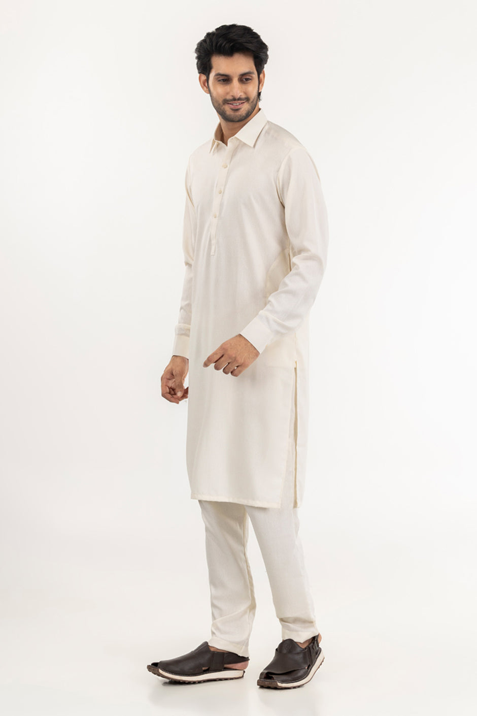 Vision Zarvek Unstitched Fabric Blended