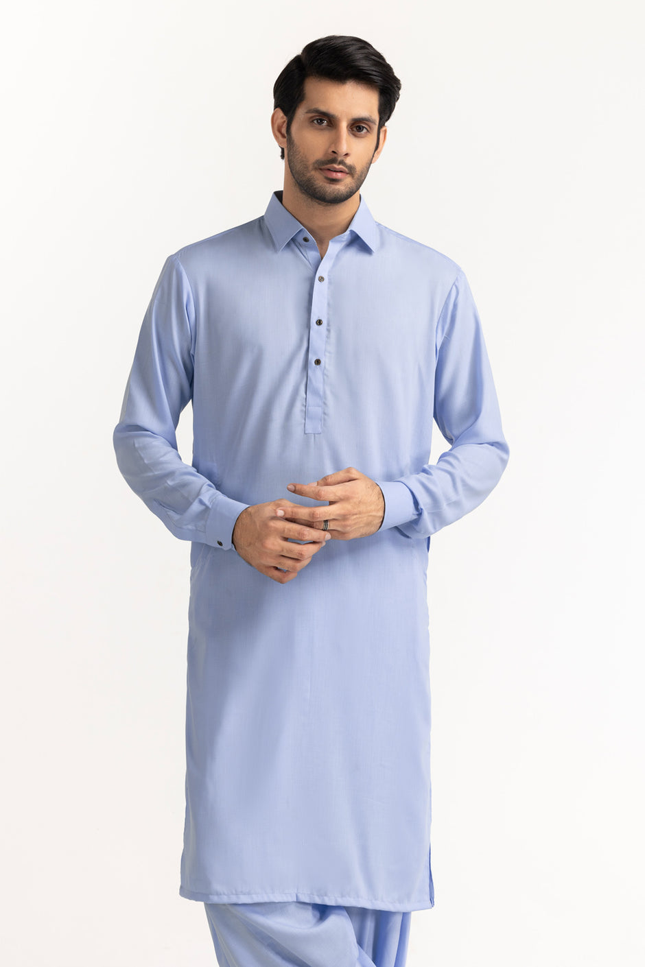 Vision Zarvek Unstitched Fabric Blended