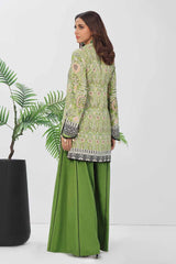1 Piece Unstitched Printed Linen Shirt VS-42003