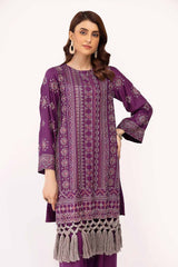 2 Piece Unstitched Embroidered Cotail Suit VT-42003