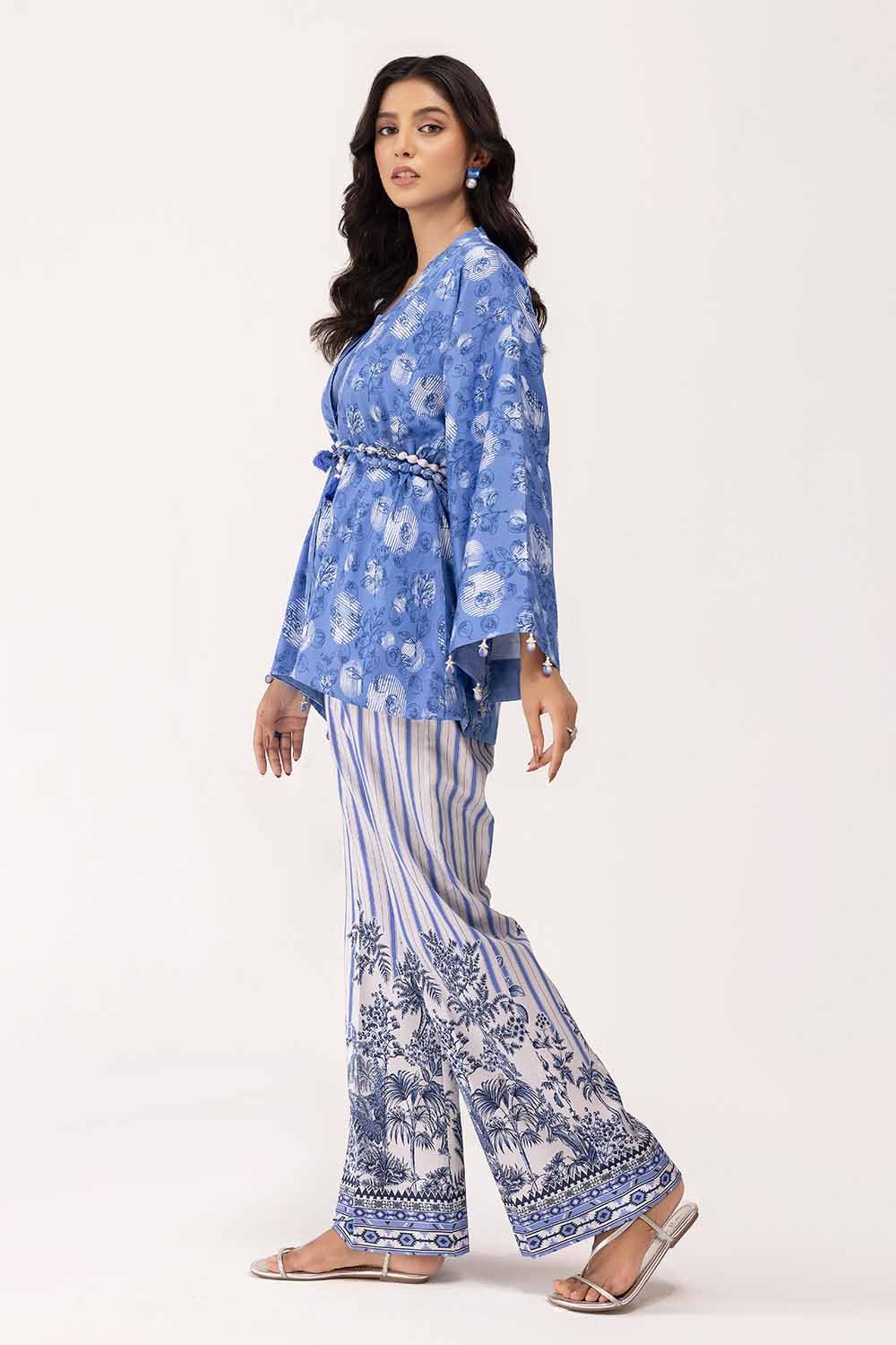 2 Piece Unstitched Printed Cotail Suit VT-42004