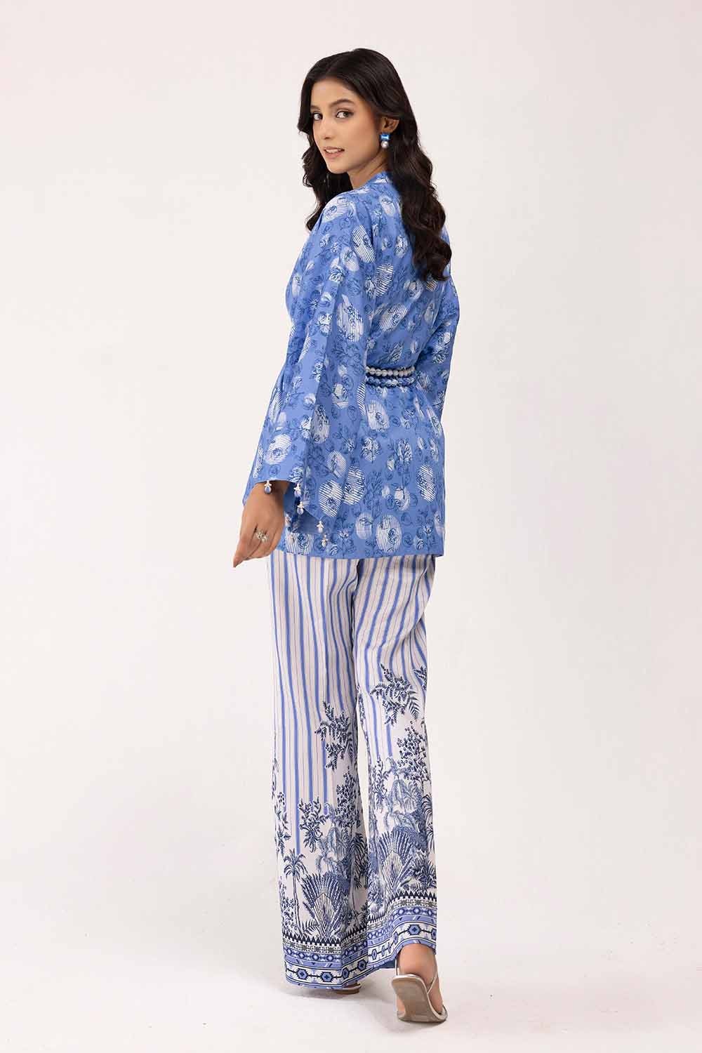 2 Piece Unstitched Printed Cotail Suit VT-42004