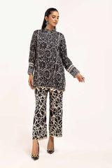 2 Piece Unstitched Printed Linen Suit VT-42005