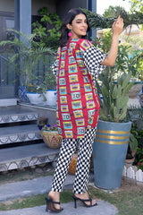 2 Piece Printed Lawn Unstitched Suit  TL-32066