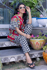 2 Piece Printed Lawn Unstitched Suit  TL-32066