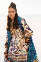 3 Piece Unstitched Printed Lawn Suit CL-42237