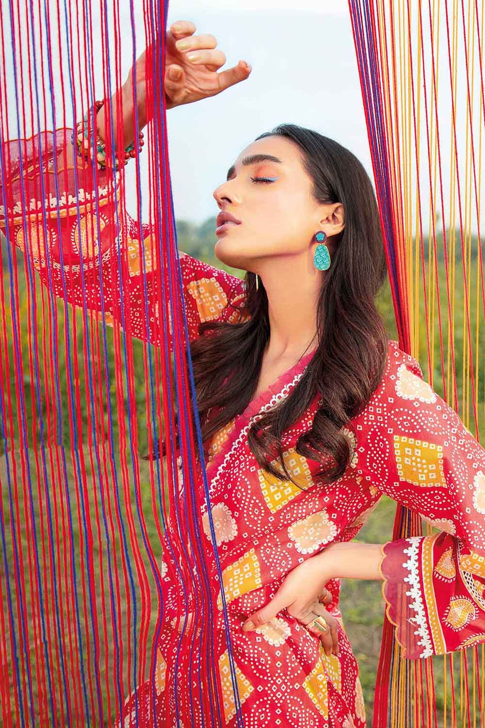 2 Piece Printed Lawn Unstitched Suit TL-22009 A