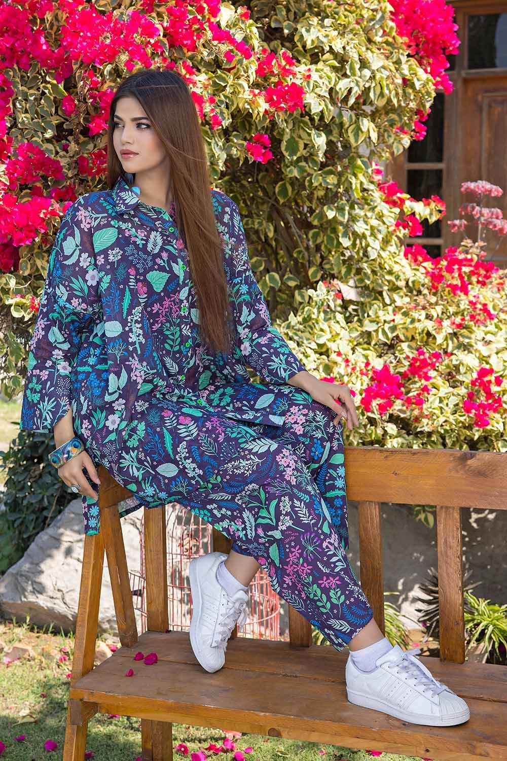 2 Piece Printed Lawn Unstitched Suit TLP-32003