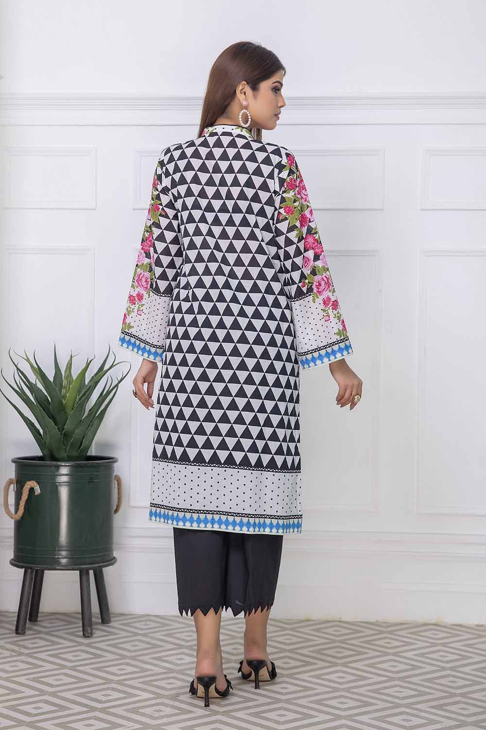 1 Piece Lawn Digital Printed Unstitched Shirt SL-32011