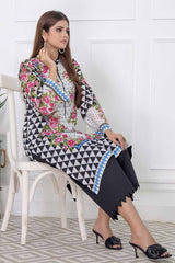 1 Piece Lawn Digital Printed Unstitched Shirt SL-32011