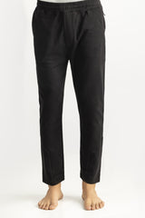 Mens Open Hem Lounge Trouser Black WG-LW-22-04