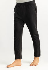 Mens Open Hem Lounge Trouser Black WG-LW-22-04