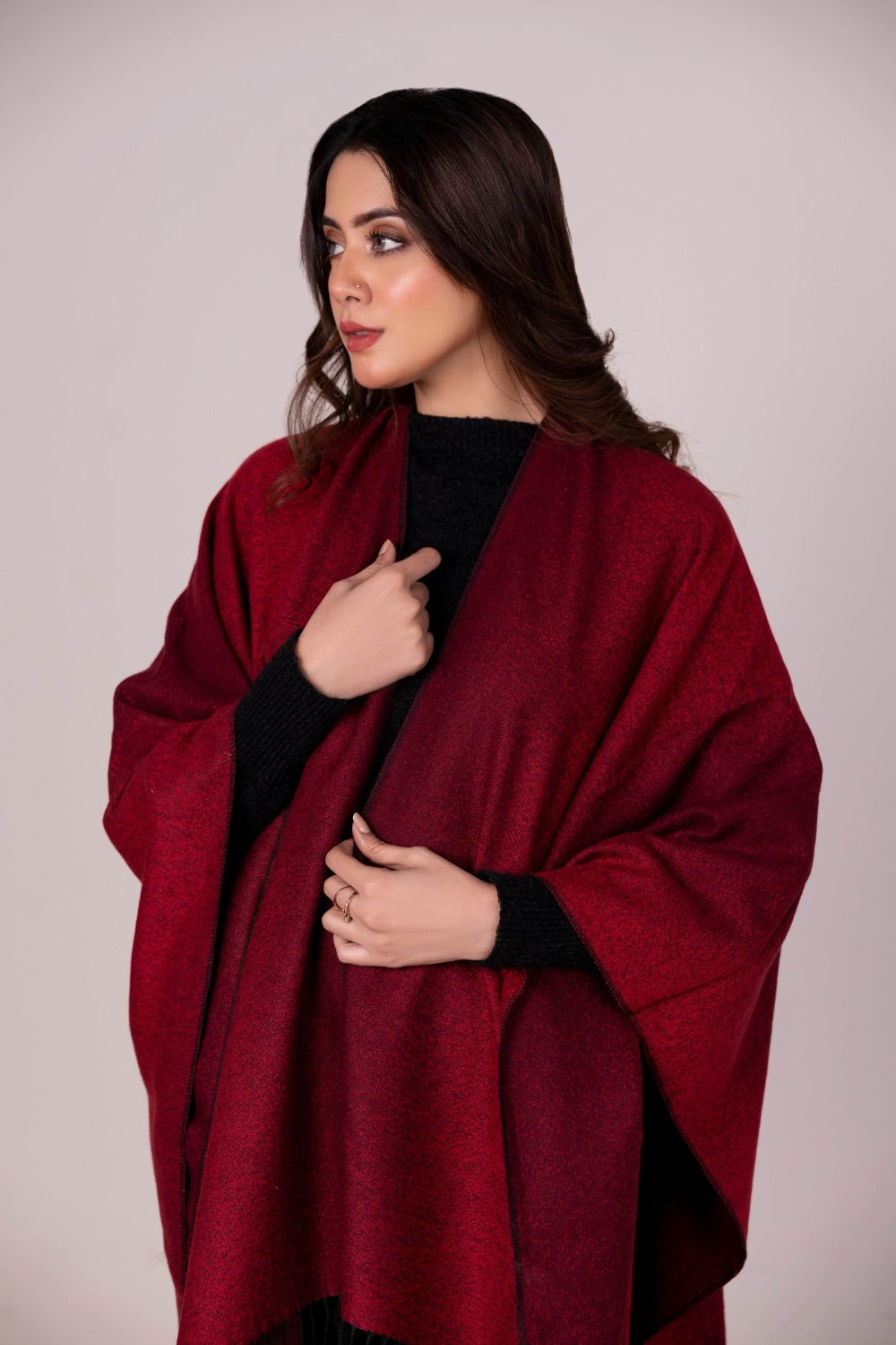 Cap Shawl WG-SH-W22-104