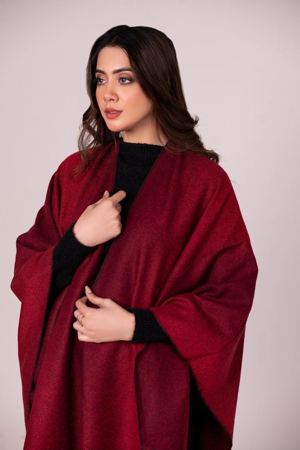Cap Shawl WG-SH-W22-104