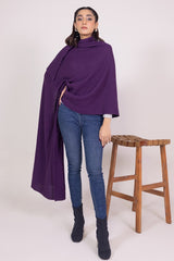 Dyed Knitted Shawl WG-SH-W22-121