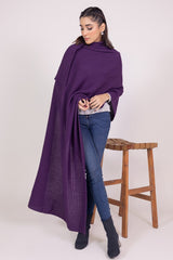 Dyed Knitted Shawl WG-SH-W22-121