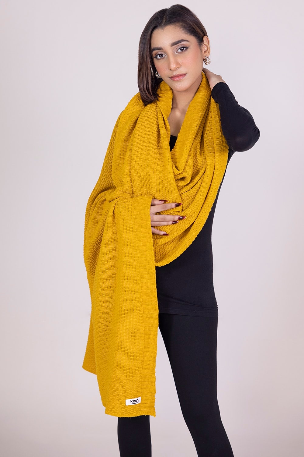 Dyed Knitted Shawl WG-SH-W22-123