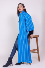 Striped Jacquard Shawl WG-SH-W22-125 A