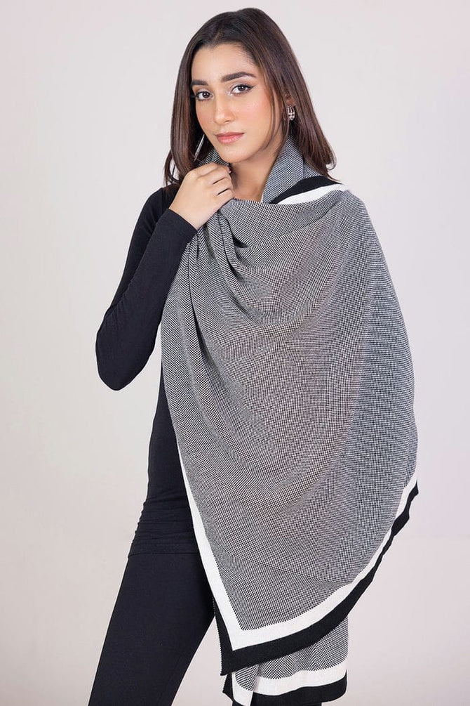 Waffle Shawl