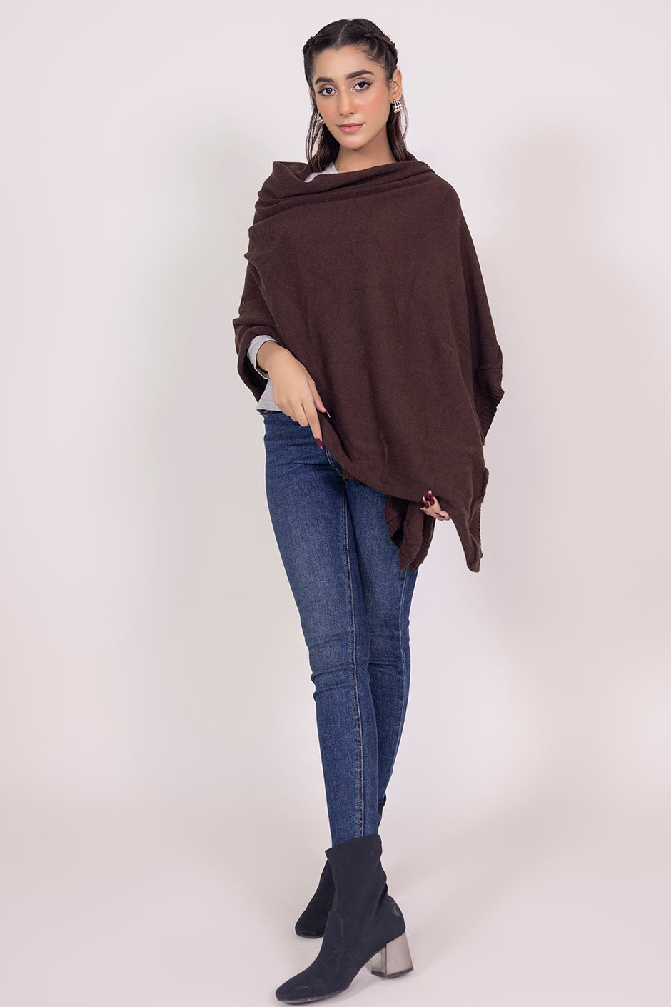 Crochet Knit Shawl