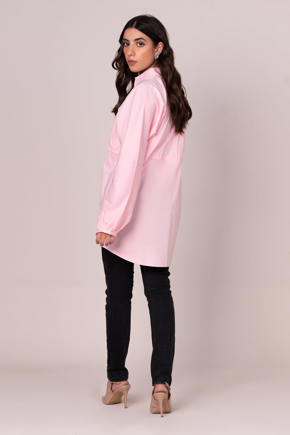 Blended Dyed Belted Tunic