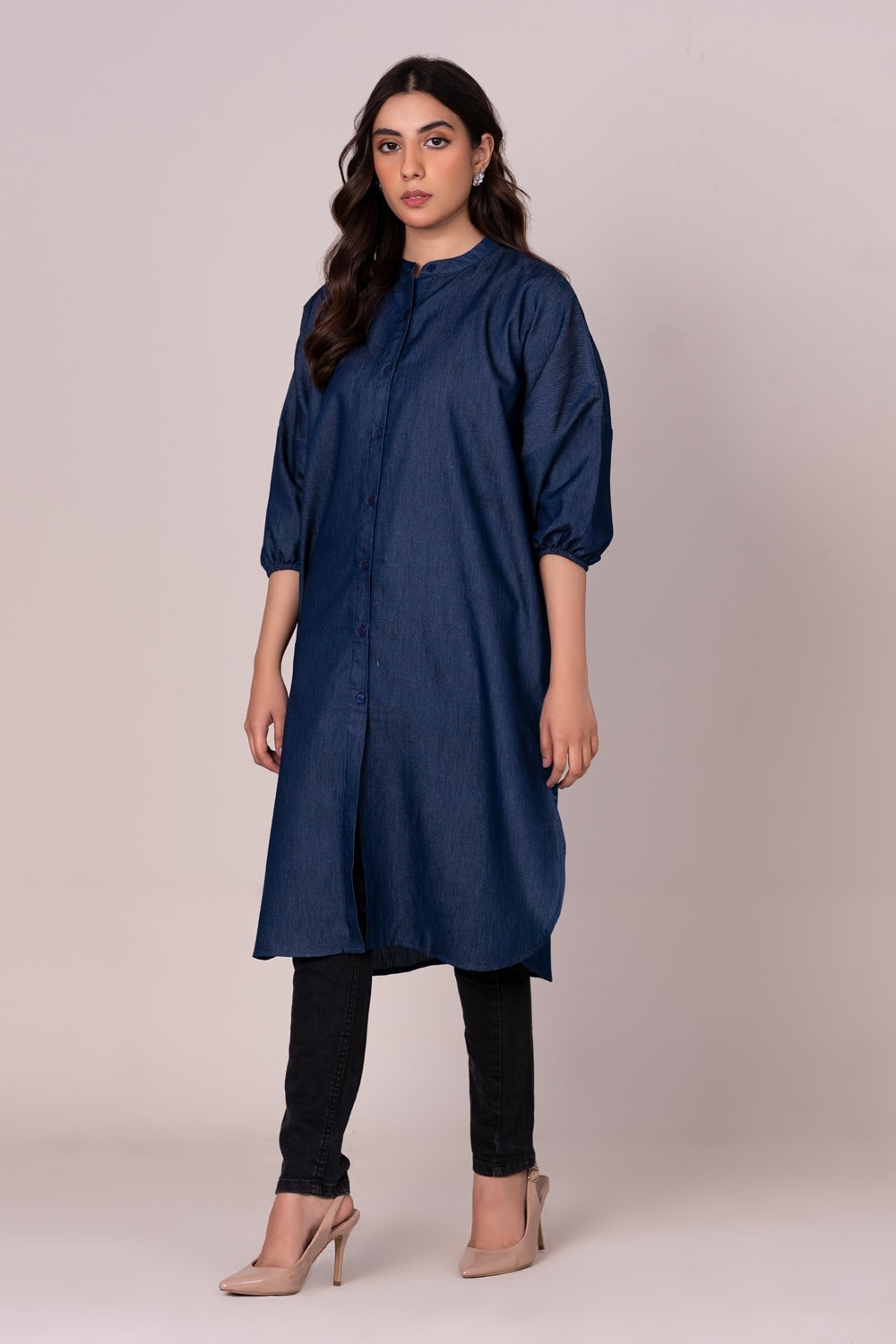 Studio Collection Dyed Long Shirt WG-WS-22-W11