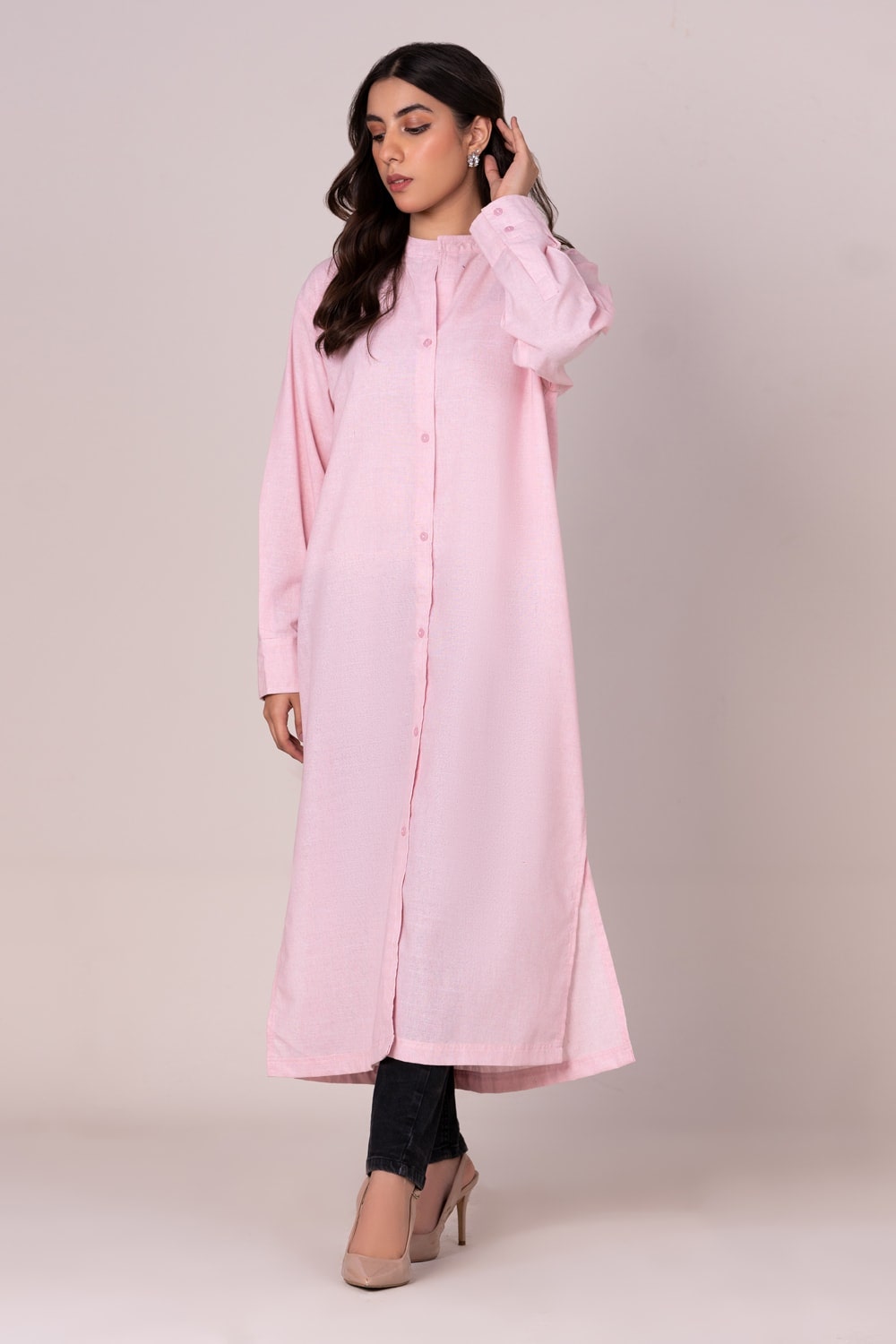 Blended Dyed Dress WG-WS-22-W5 B