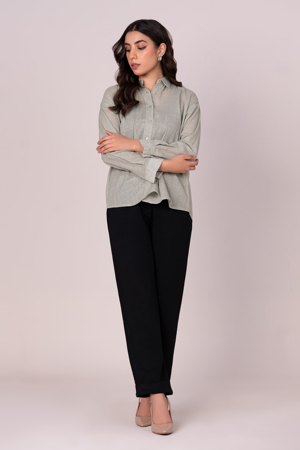 Studio Collection Dyed Shirt WG-WS-22-W9 B