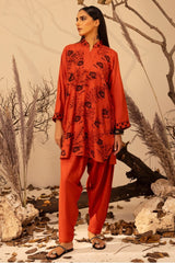 Acrylic Embroidered Shirt And Trouser WGK-ACW-DE-3236