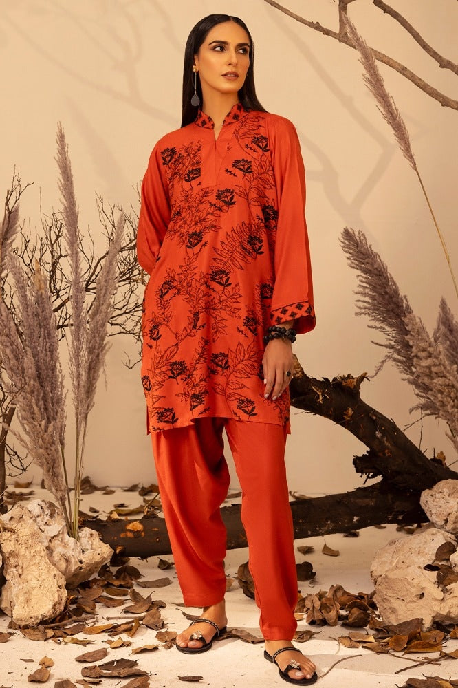 Acrylic Embroidered Shirt And Trouser WGK-ACW-DE-3236