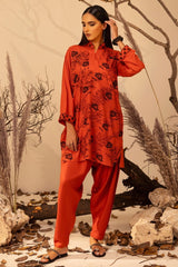 Acrylic Embroidered Shirt And Trouser WGK-ACW-DE-3236