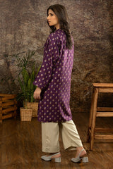 Acrylic Jacquard Block Printed Shirt WGK-ACW-SP-3172