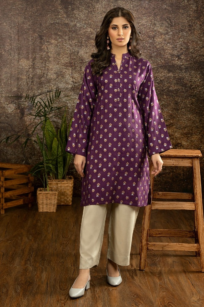 Acrylic Jacquard Block Printed Shirt WGK-ACW-SP-3172