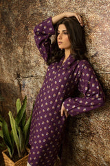 Acrylic Jacquard Block Printed Shirt WGK-ACW-SP-3172