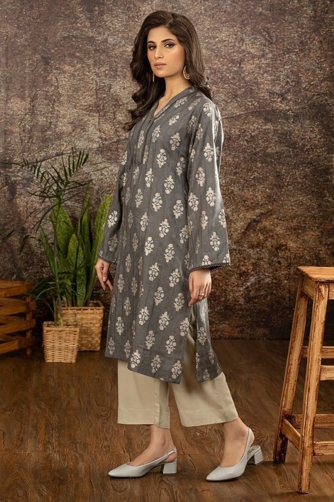 Acrylic Jacquard Block Printed Shirt WGK-ACW-SP-3173