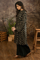 Acrylic Jacquard Block Printed Shirt WGK-ACW-SP-3369