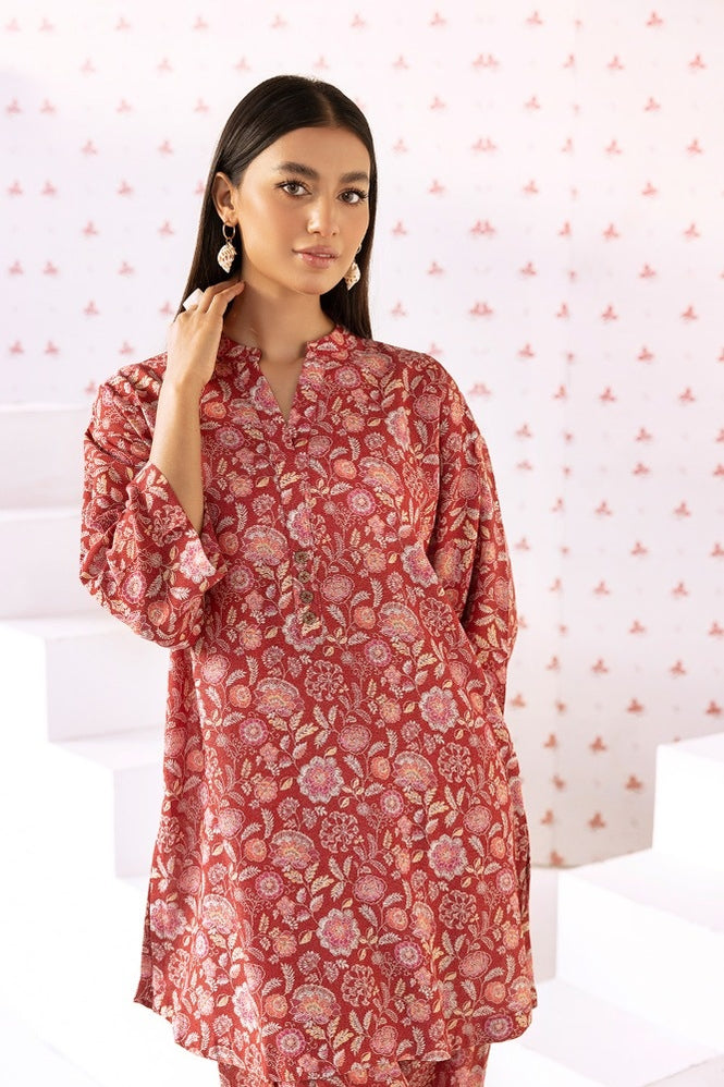 Ayudia Khaddar Printed Shirt And Trouser