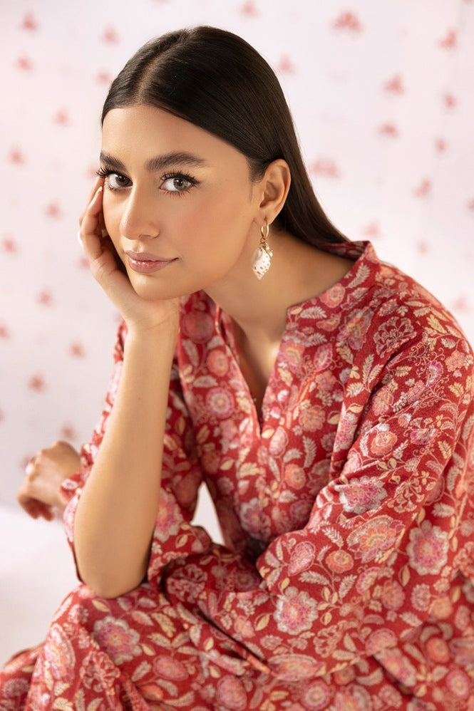 Ayudia Khaddar Printed Shirt And Trouser