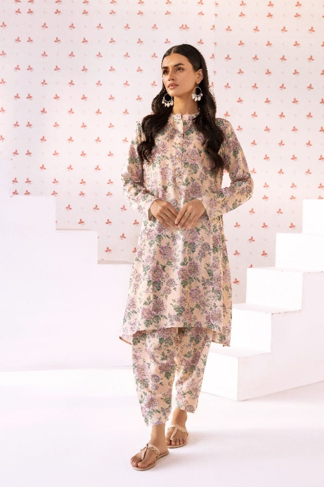 Ayudia Khaddar Printed Shirt And Trouser