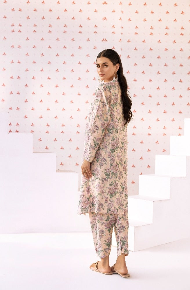 Ayudia Khaddar Printed Shirt And Trouser