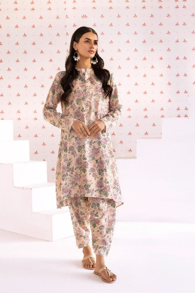 Ayudia Khaddar Printed Shirt And Trouser